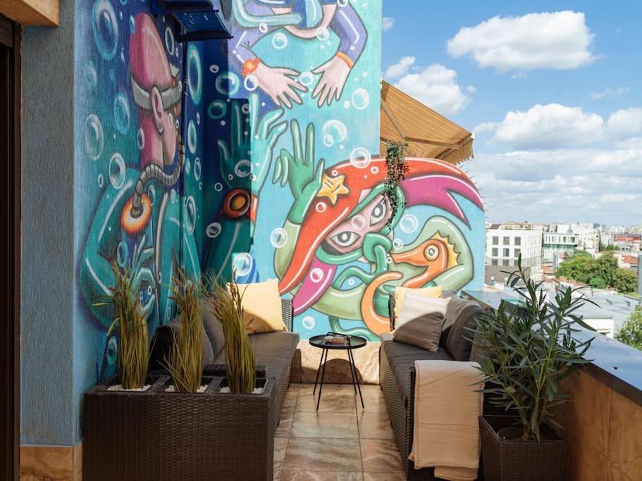 Apartament Terrasse Des Plongeurs Bukareszt Zewnętrze zdjęcie