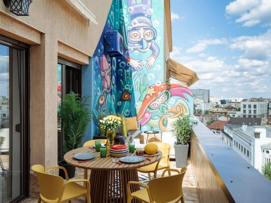 Apartament Terrasse Des Plongeurs Bukareszt Zewnętrze zdjęcie